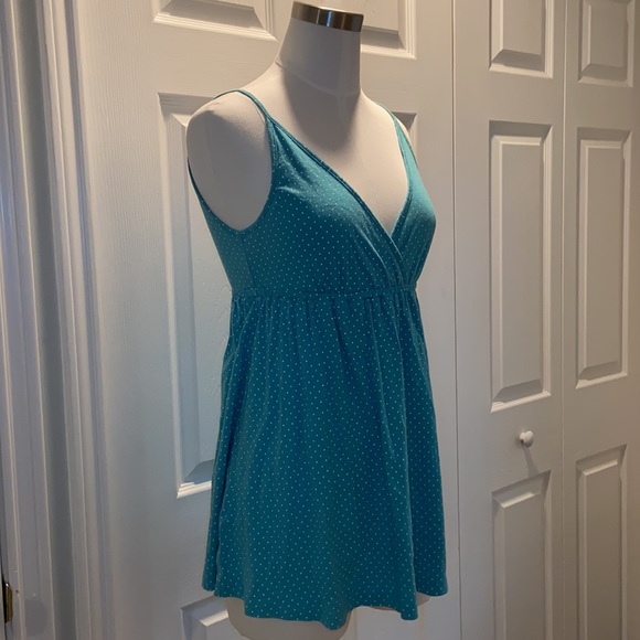 J.Crew Factory Polka Dot Sleeveless Top - Picture 7 of 7